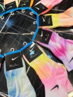 جوراب آبرنگی ساق کوتاه - Image 4