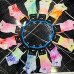 جوراب آبرنگی ساق کوتاه