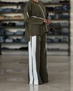 ست بافت شومیز و شلوار بافت زنانه