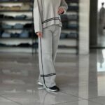 ست بافت شومیز و شلوار بافت پاییزه