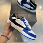 کتانی NIKE travis scott آبی سفید