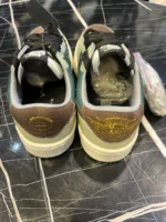 کتانی NIKE travis scott قهوه ای سبز - Image 2