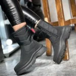 نیم بوت دخترانه کاپشنی