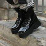 بوت برشکا ورنی مردانه