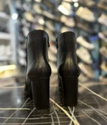 نیم بوت پاشنه دار ساده - Image 2