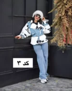 کت پوست و جین دخترانه - Image 4