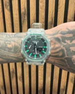 ساعت جی شاک 2100 شفاف عقربه سبز - Image 3