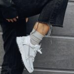 کتونی دخترانه نایک وومرو سفید نقره ای