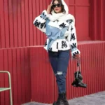 کت پوست و جین دخترانه