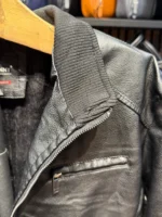 کاپشن یقه کش چرم وارداتی - Image 2