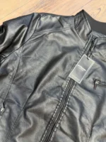 کاپشن یقه کش چرم وارداتی - Image 7