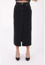 دامن جین دخترانه بلند - Image 2