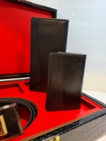 ست هدیه 3تیکه چرم طبیعی آدرﯾﻦ - Image 2