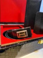 ست هدیه 3تیکه چرم طبیعی آدرﯾﻦ - Image 3