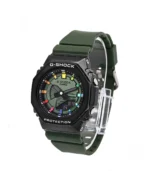ساعت جی شاک زنانه GM-S2100 سبز مشکی - Image 3