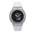 ساعت جی شاک زنانه GM-S2100 سیلور سفید