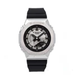 ساعت زنانه جی شاک GM-S2100 قاب استیل صفحه سیلور