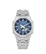 ساعت جی شاک مردانه GA-B2100 استیل صفحه سرمه ای