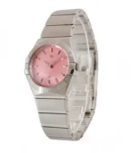 ساعت امگا کانسلیشن زنانه صفحه صورتی