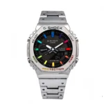 ساعت جی شاک مردانه GM-B2100 فلزی رنگین کمانی