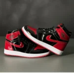 کتونی جردن وان پسرانه قرمز مشکی - Image 2