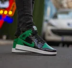 کتونی جردن وان پسرانه مشکی سبز