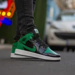 کتونی جردن وان پسرانه مشکی سبز