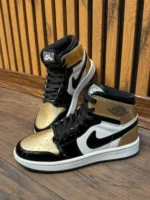 کتونی جردن وان مشکی طلایی - Image 2