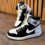 کتونی جردن وان پسرانه مشکی سفید