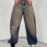 شلوار خمره ای گازوئیلی روشن