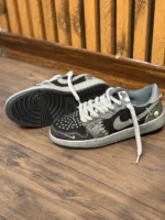 کتونی زنانه وودو مشکي طوسي - Image 3