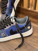 کتونی زنانه وودو مشکي آبي - Image 3