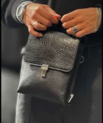 کيف دوشي چرم طبیعی دیپلماتی