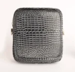 کيف چرم طبیعی کايسر طوسي کروکديل - Image 3