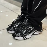 کتونی بالنسيگا 3XLطرح مستر مشکي زيره سفيد