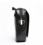 کيف دوشي چرم طبیعی کايسر مشکي ليزارد - Image 3