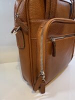 کيف دوشي چرم طبیعی301 عسلي - Image 4