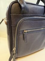 کيف دوشي چرم طبیعی 301 سرمه اي - Image 3