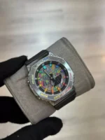 ساعت جي شاک2100 صفحه رنگي مشکي - Image 2