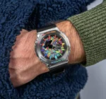 ساعت جي شاک2100 صفحه رنگي مشکي - Image 4