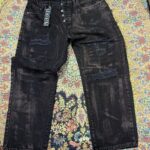 شلوار زاپ دار رنگ پاچي