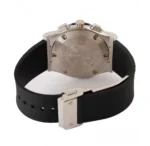 ساعت مردانه سه موتوره هابلوت سيلور مشکي اسکلتون - Image 2