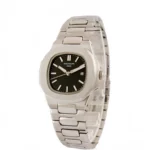 ساعت زنانه پتک فيليپ ناتيلوس استيل صفحه مشکي