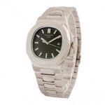 ساعت مردانه پتک فيليپ ناتيلوس استيل صفحه مشکي