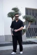 ست مردانه پيراهن شلوار کنفي