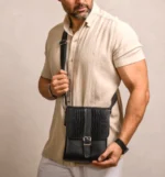 کيف دوشي چرم طبیعی سپنتا - Image 3