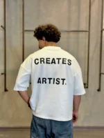 تبشرت بيسکويتي پنبه چاپ artist - Image 2