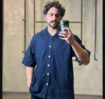 پيراهن لنين آستين کوتاه انگليسي - Image 6