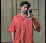 پيراهن لنين آستين کوتاه انگليسي - Image 11