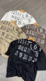 تيشرت پارچه بيسکويتي mm6 - Image 3